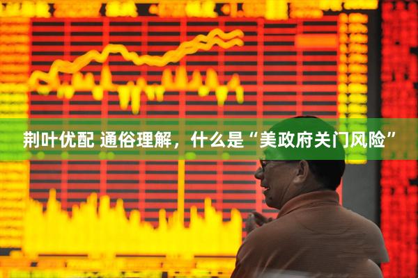 荆叶优配 通俗理解，什么是“美政府关门风险”