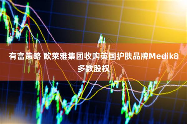 有富策略 欧莱雅集团收购英国护肤品牌Medik8多数股权